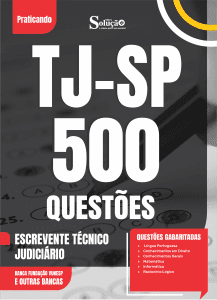 Caderno de Questões TJ-SP - Escrevente Técnico Judiciário - 500 Questões Gabaritadas - Imagem 2