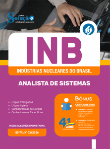 Apostila INB 2026 - Analista de Sistemas - Imagem 3