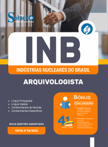 Apostila INB 2026 - Arquivologista - Imagem 3