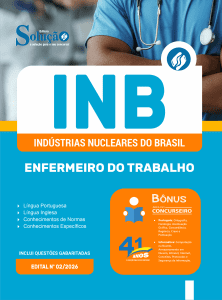 Apostila INB 2026 - Enfermeiro do Trabalho - Imagem 3
