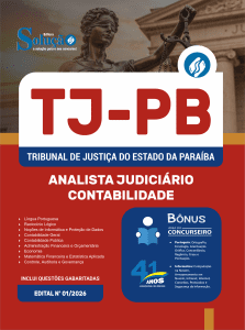 Apostila TJ-PB 2026 - Analista Judiciário - Contabilidade - Imagem 3