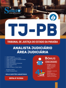 Apostila TJ-PB 2026 - Analista Judiciário - Área Judiciária - Imagem 3