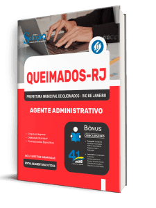 Combo Prefeitura de Queimados-RJ 2026 - Agente Administrativo - Imagem 2