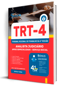 Apostila TRT4 2026 - Analista Judiciário - Área Apoio Especializado - Especialidade Serviço Social - Imagem 2