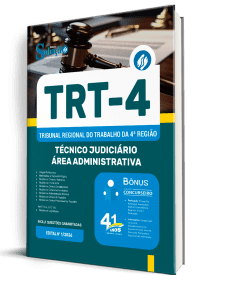 Apostila TRT4 2026 - Técnico Judiciário - Área Administrativa - Imagem 2
