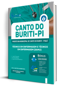 Apostila Prefeitura de Canto do Buriti-PI 2026 - Técnico em Enfermagem e Técnico em Enfermagem (SAMU) - Imagem 2