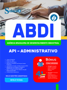 Apostila ABDI 2026 - API - Administrativo - Imagem 3