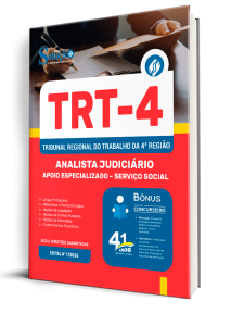 Combo TRT4 2026 - Analista Judiciário - Área Apoio Especializado - Especialidade Serviço Social - Imagem 2