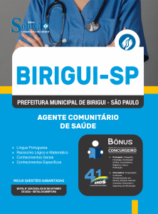 Apostila Prefeitura de Birigui-SP 2026 - Agente Comunitário de Saúde - Imagem 3
