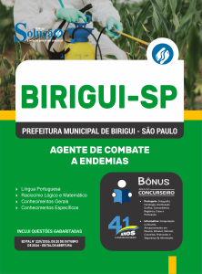 Apostila Prefeitura de Birigui-SP 2026 - Agente de Combate a Endemias - Imagem 3