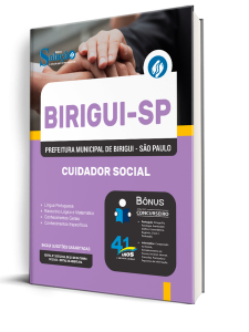 Apostila Prefeitura de Birigui-SP 2026 - Cuidador Social - Imagem 2