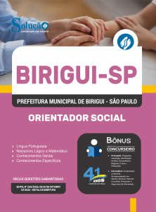 Apostila Prefeitura de Birigui-SP 2026 - Orientador Social - Imagem 3