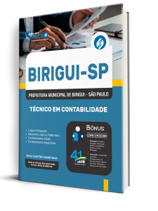 Apostila Prefeitura de Birigui-SP 2026 - Técnico em Contabilidade - Imagem 2