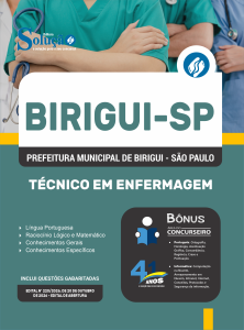 Apostila Prefeitura de Birigui-SP 2026 - Técnico em Enfermagem - Imagem 3