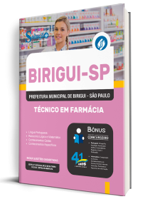 Apostila Prefeitura de Birigui-SP 2026 - Técnico em Farmácia - Imagem 2