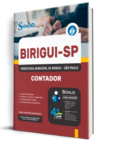 Apostila Prefeitura de Birigui-SP 2026 - Contador - Imagem 2