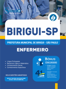 Apostila Prefeitura de Birigui-SP 2026 - Enfermeiro - Imagem 3
