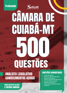 Caderno de Questões Câmara de Cuiabá-MT - Analista Legislativo - Conhecimentos Gerais - 500 Questões Gabaritadas - Imagem 2