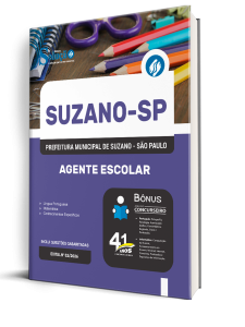 Apostila Prefeitura de Suzano-SP 2026 - Agente Escolar - Imagem 2