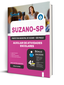 Apostila Prefeitura de Suzano-SP 2026 - Auxiliar de Atividades Escolares - Imagem 2