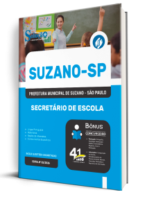 Apostila Prefeitura de Suzano-SP 2026 - Secretário de Escola - Imagem 2