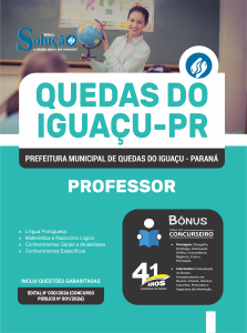 Apostila Prefeitura de Quedas do Iguaçu-PR 2026 - Professor - Imagem 3