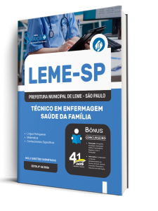 Apostila Prefeitura de Leme-SP 2026 - Técnico em Enfermagem - Saúde da Família - Imagem 2