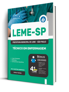 Apostila Prefeitura de Leme-SP 2026 - Técnico em Enfermagem - Imagem 2
