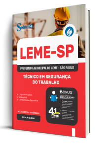 Apostila Prefeitura de Leme-SP 2026 - Técnico em Segurança do Trabalho - Imagem 2
