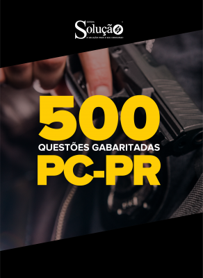 Caderno de Testes PC-PR - 500 Questões Gabaritadas - Imagem 1