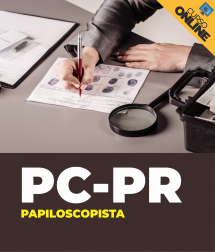 Capa Curso Completo PC-PR - Papiloscopista