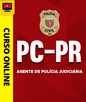 Curso PC-PR - Agente de Polícia Judiciária - Imagem 1